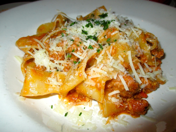 Highland Kitchen's Pappardelle Bolognese